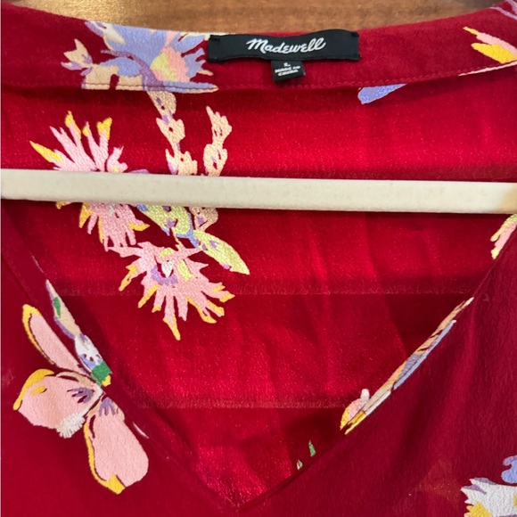 Madewell Floral Dress or Coverup- large - Picture 3 of 7